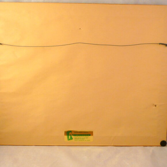 Isaiah 38 Scripture Verse The Father-Cattails Cross Stitch Sampler 14" x 18" - Picture 3 of 3